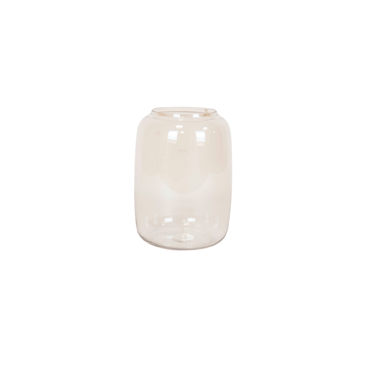 Vase - Groß - Glas - Braun - 25x35cm