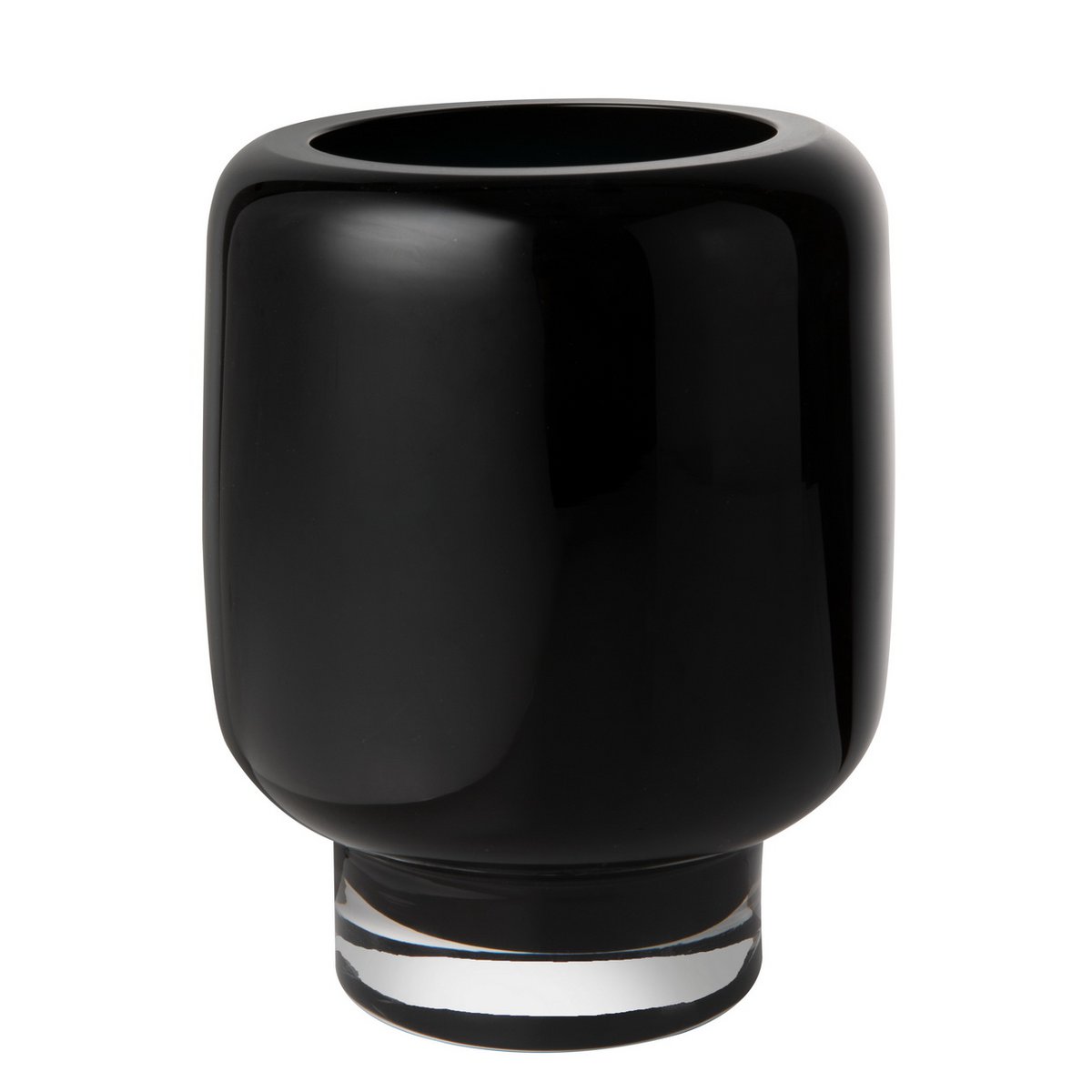 Vase moderner Klassiker aus dickem, reinem Qualitätsglas,Serie: ZADAR