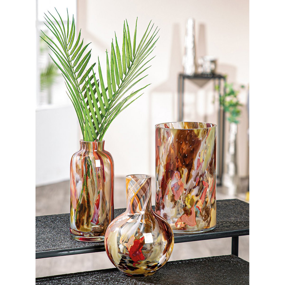 Vase bauchig Roslin H.21 cm