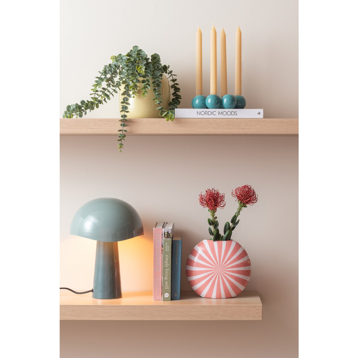 Vase Candy Swirl