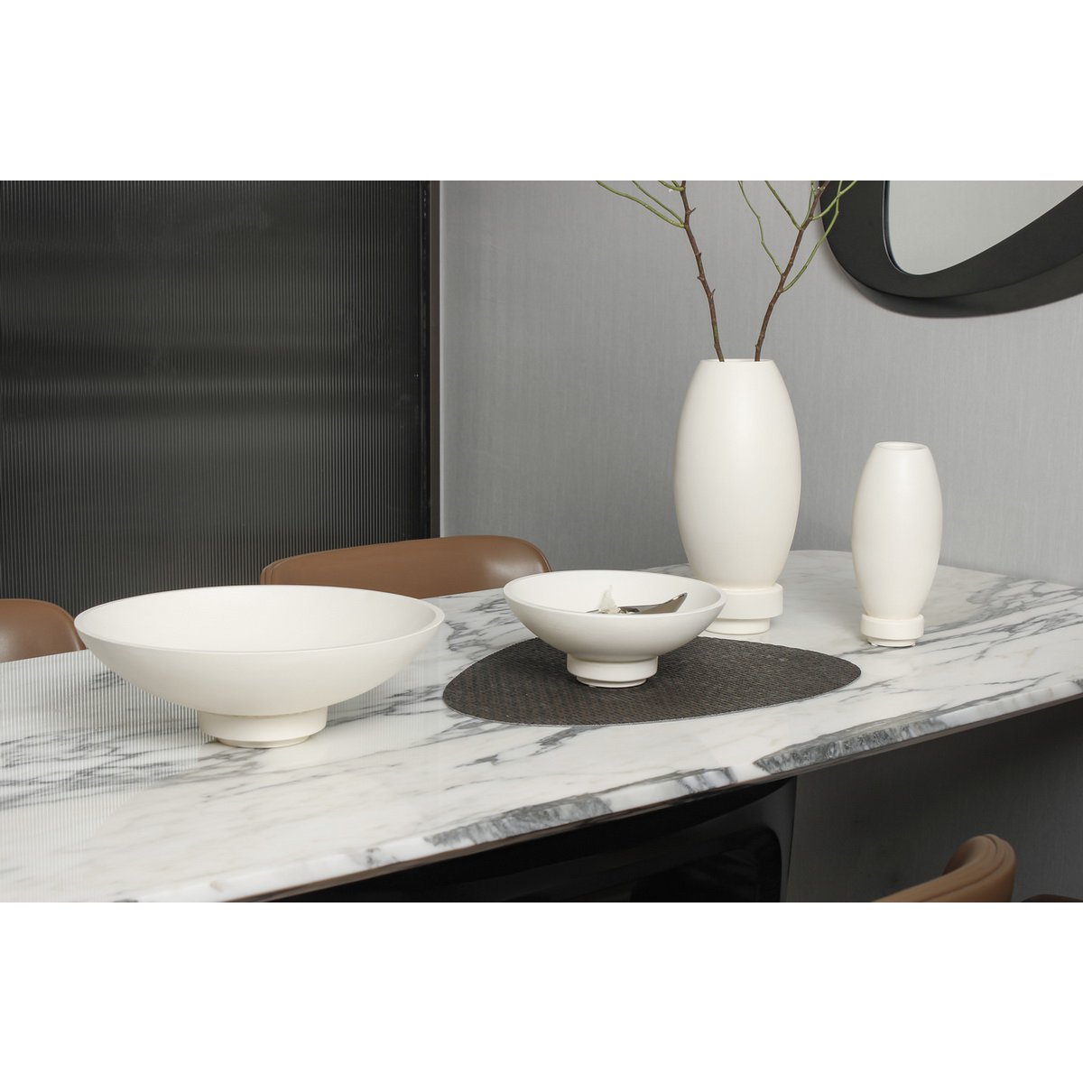 Moderne Nano-Zementvase, innovatives Design. RUD30WH