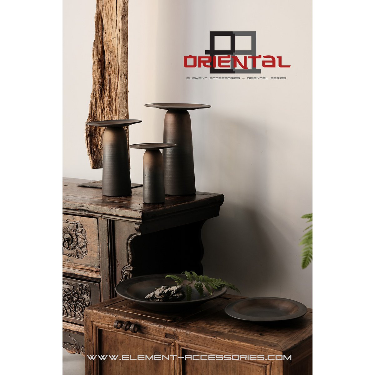 innovative, neue moderne flache Keramikschale East+West ULF04