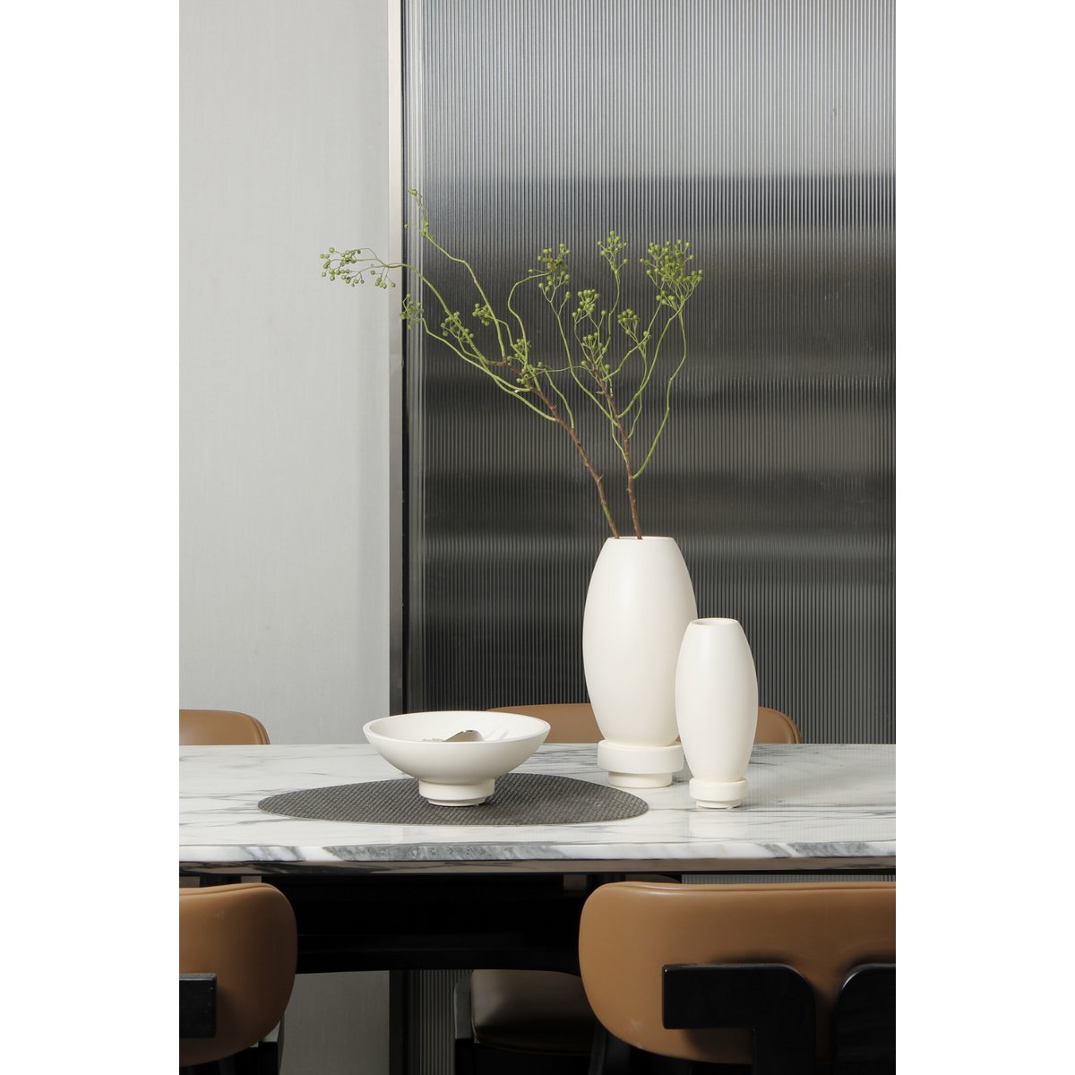 Moderne Nano-Zementvase, innovatives Design. RUD30WH