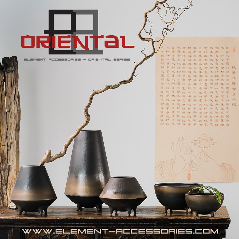 Neu Moderne Keramik High-End Designschale East+West, OTA15BB