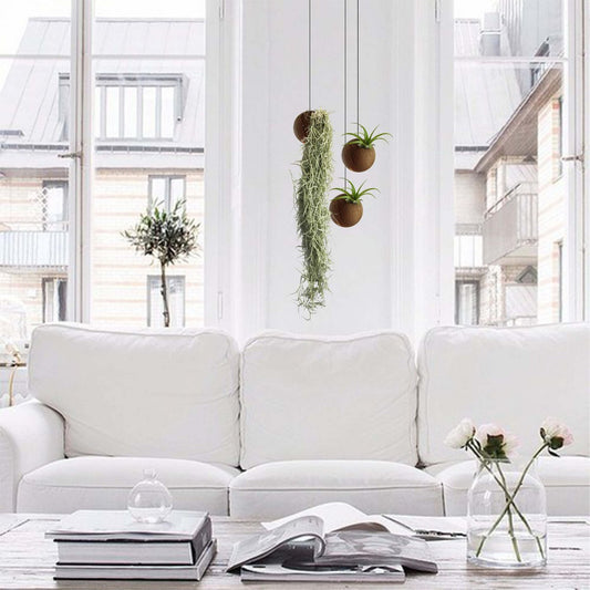 Hängende Kugel - Dunkle Eiche