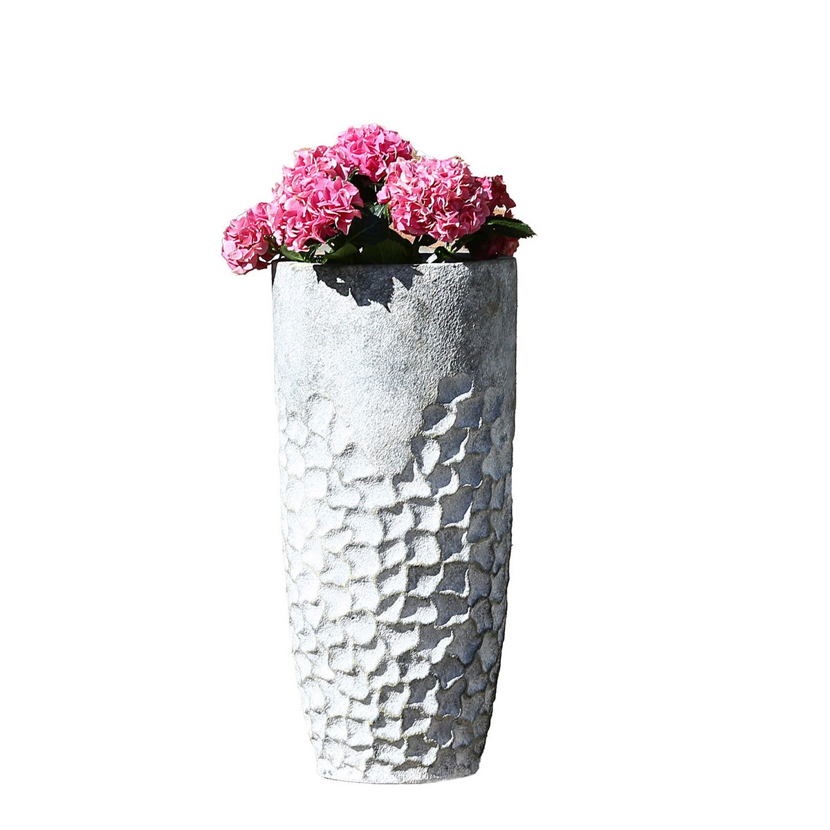Magnesia Pflanzgefäß "Soma" graubetonoptik H.70cm