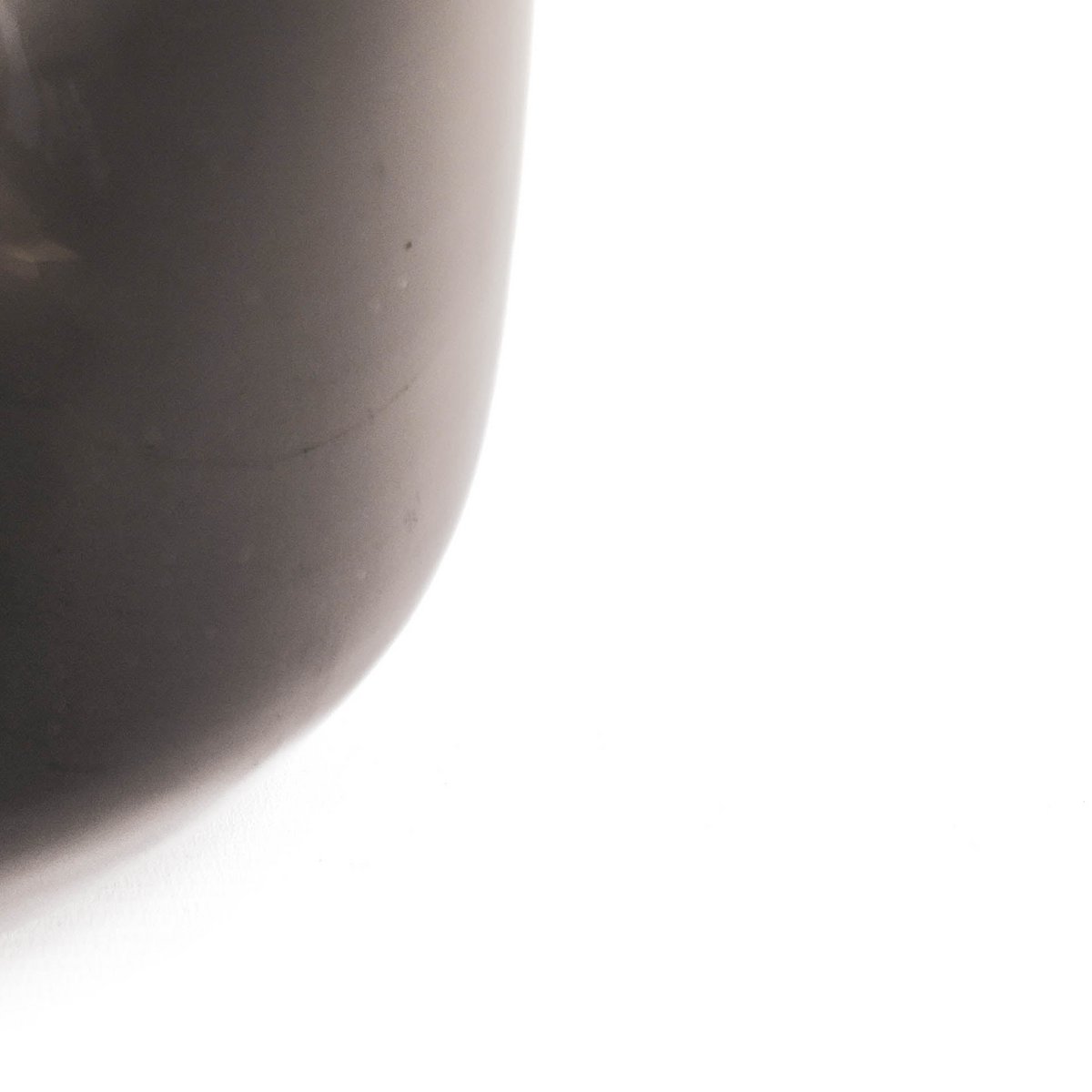 Vase - Glas - Dipdye - Klar/Braun - 25x35cm