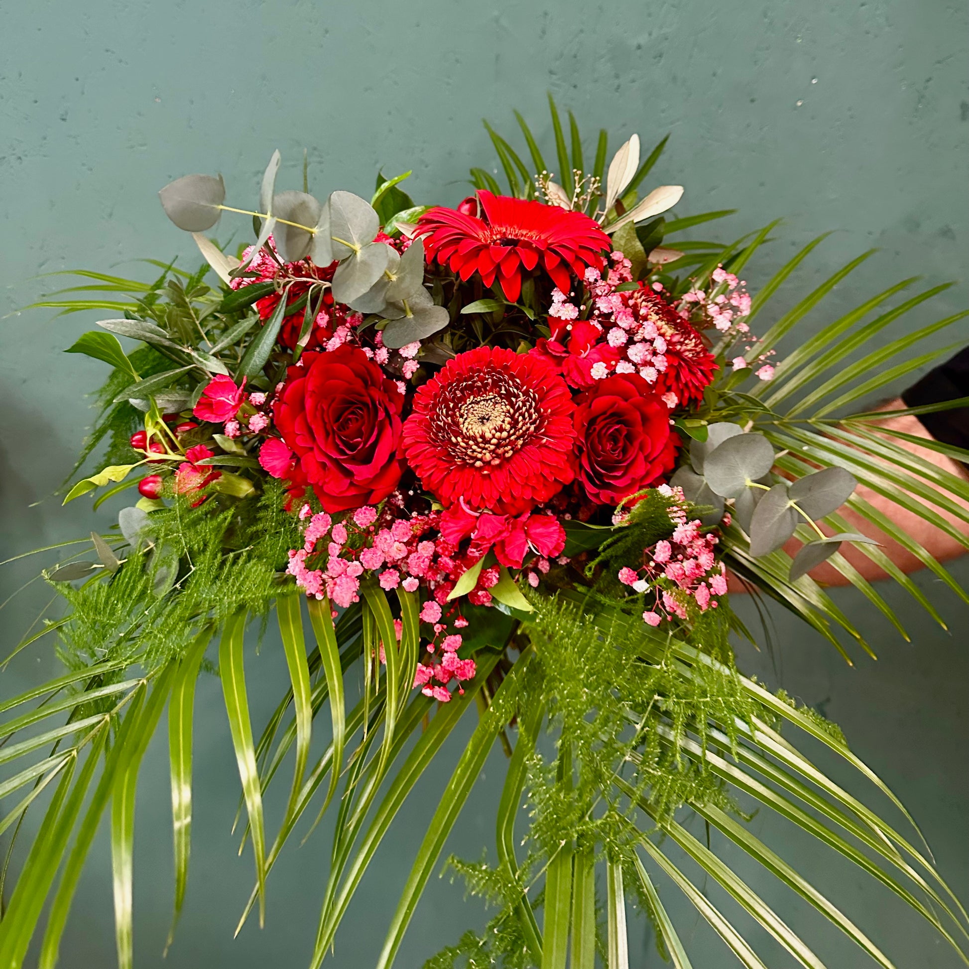 Rote Eleganz - Sommerstrauss - Classic Floral