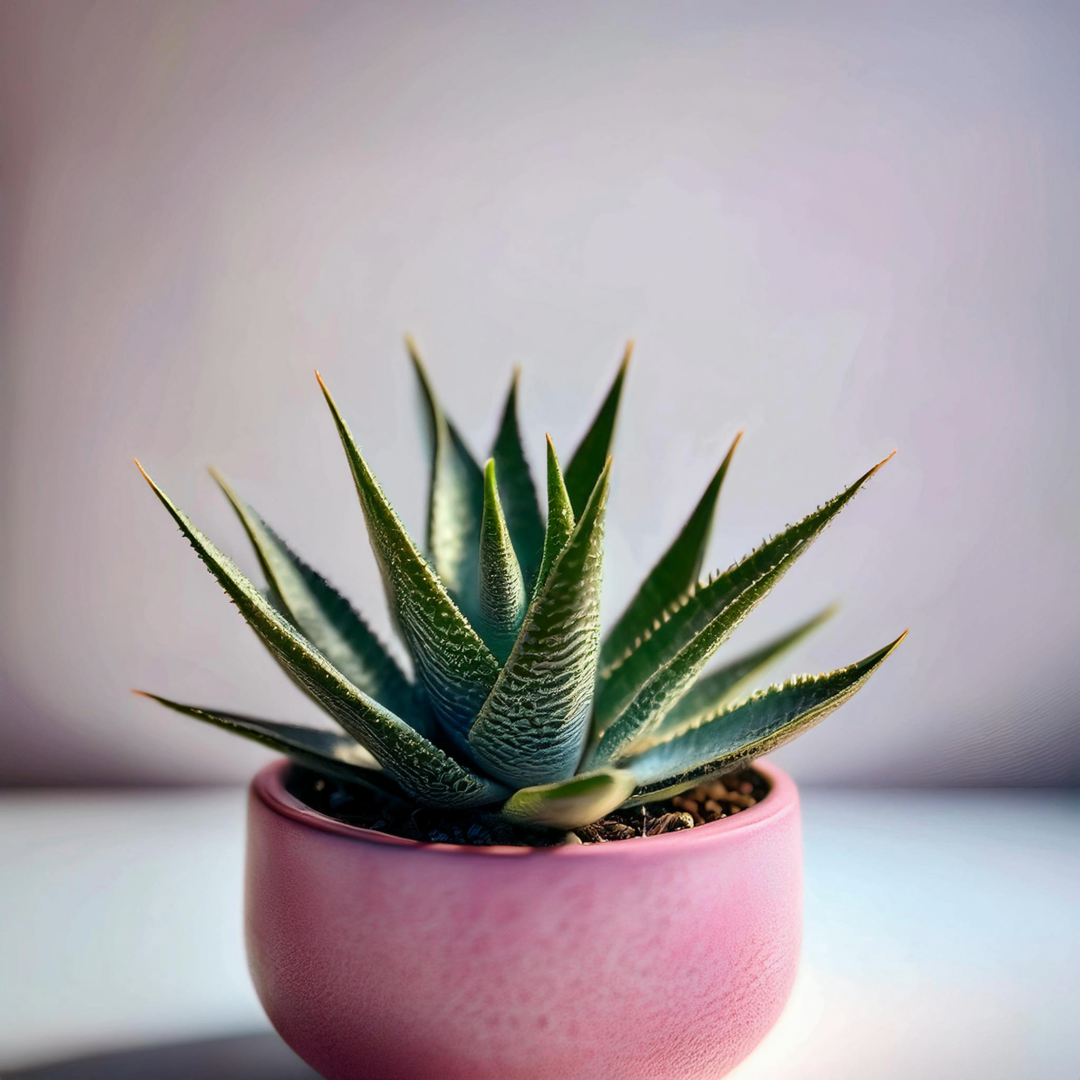 Sukkulente im Pinken Topf - Classic Floral