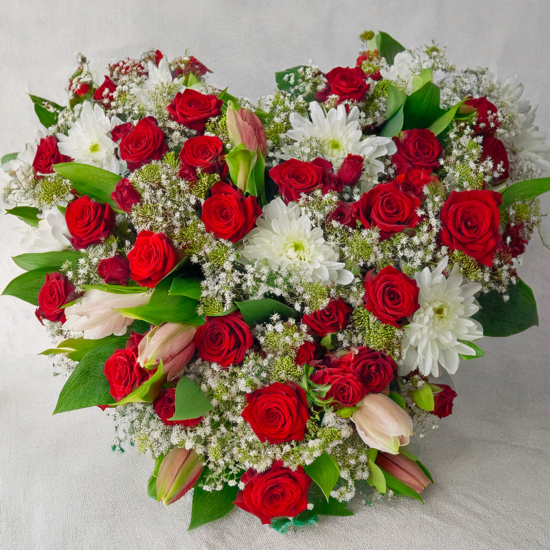 Herz des Abschieds - Classic Floral