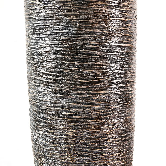 Poly/Fiberglas Pflanzgefäß "Giant" antik bronze H.90cm