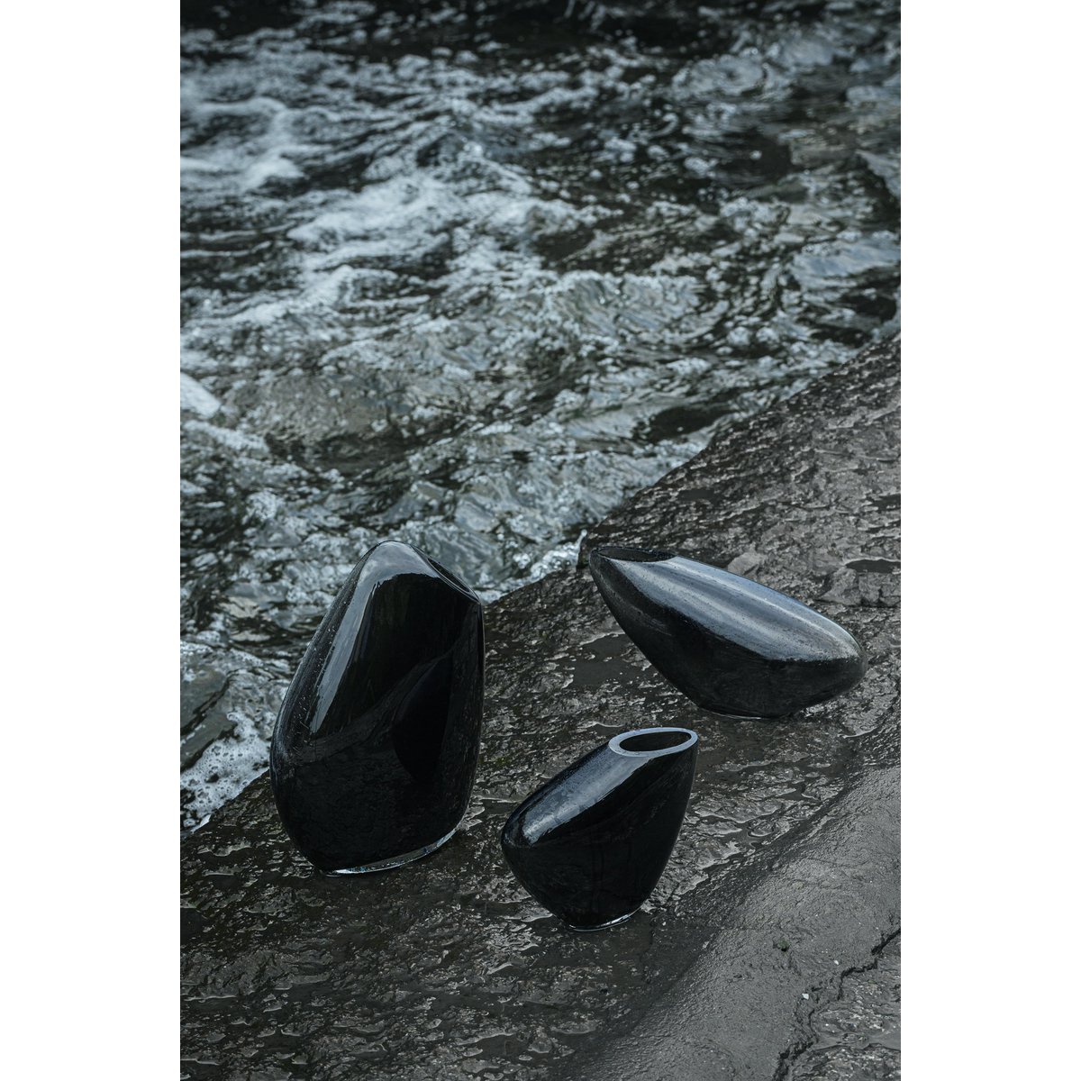 Moderne Vase, hochwertige organische Form, KOOKY16GR