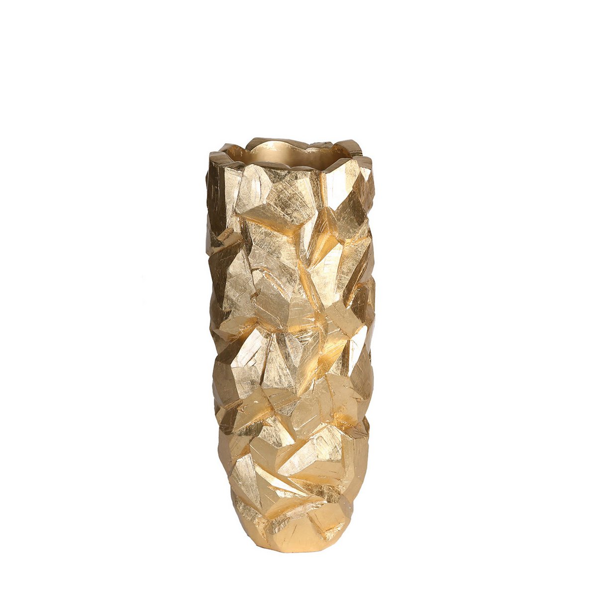Pflanzgefäß"Big Nugget"gold H.90cm