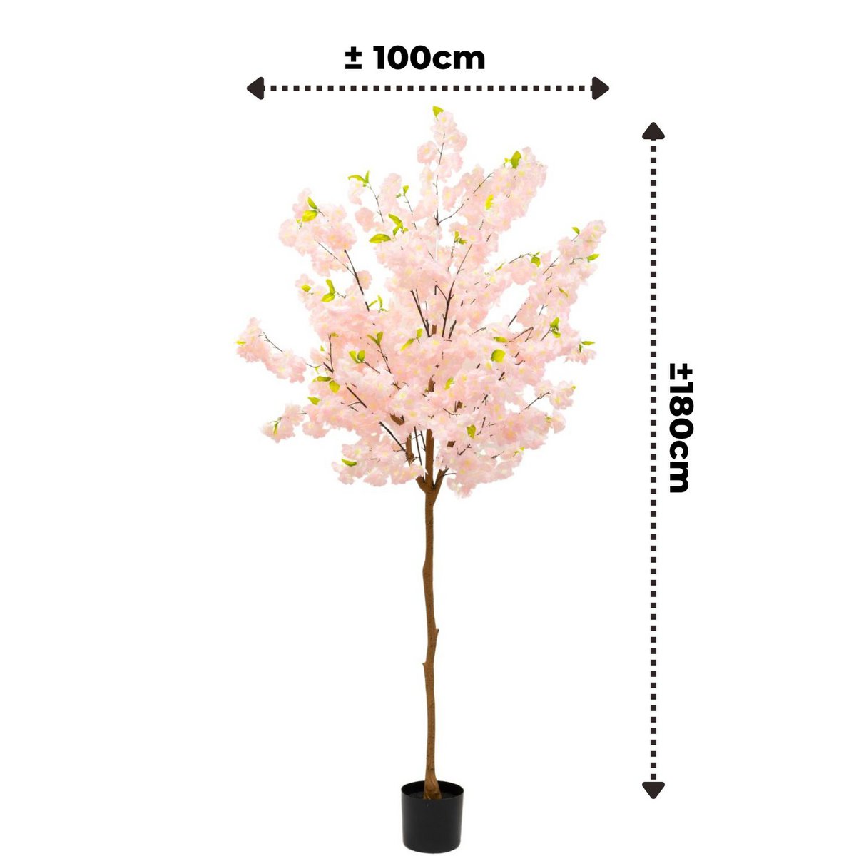 Künstliche Kirschblüte 180 cm rosa