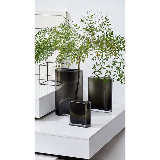 Glasvase asymmetrische Eichhörnchenform, Serie: BADEN