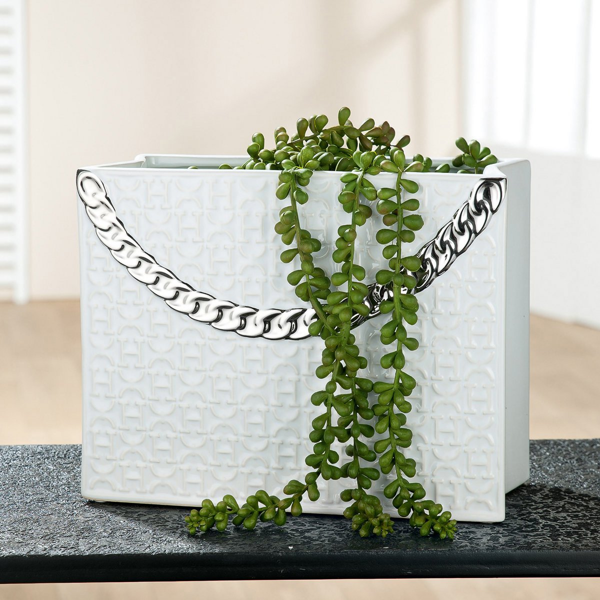 Vase Handtasche Rom H.20 cm