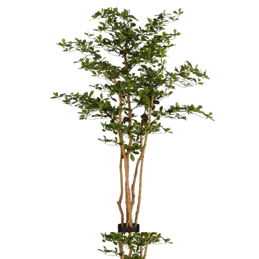 Künstliche Pflanze Olivenbaum im Topf – H183 x Ø130 cm – Grün