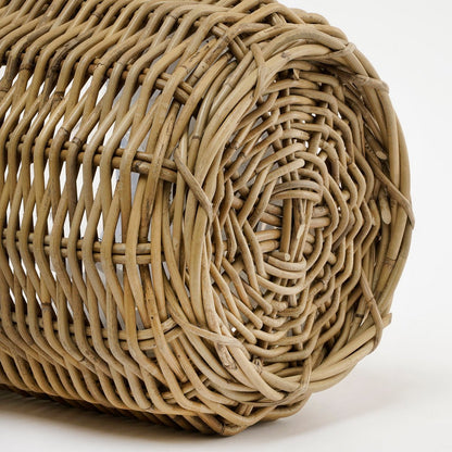 Marcia Outdoor-Pflanzkorb 3er-Set Rattan grau - Classic Floral