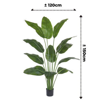 Kunst Bananenplant 150cm