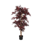 Künstliche Ahornpflanze H140 Ø80cm rot - Classic Floral