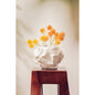 Keramikvase m. Rock-Look - Classic Floral