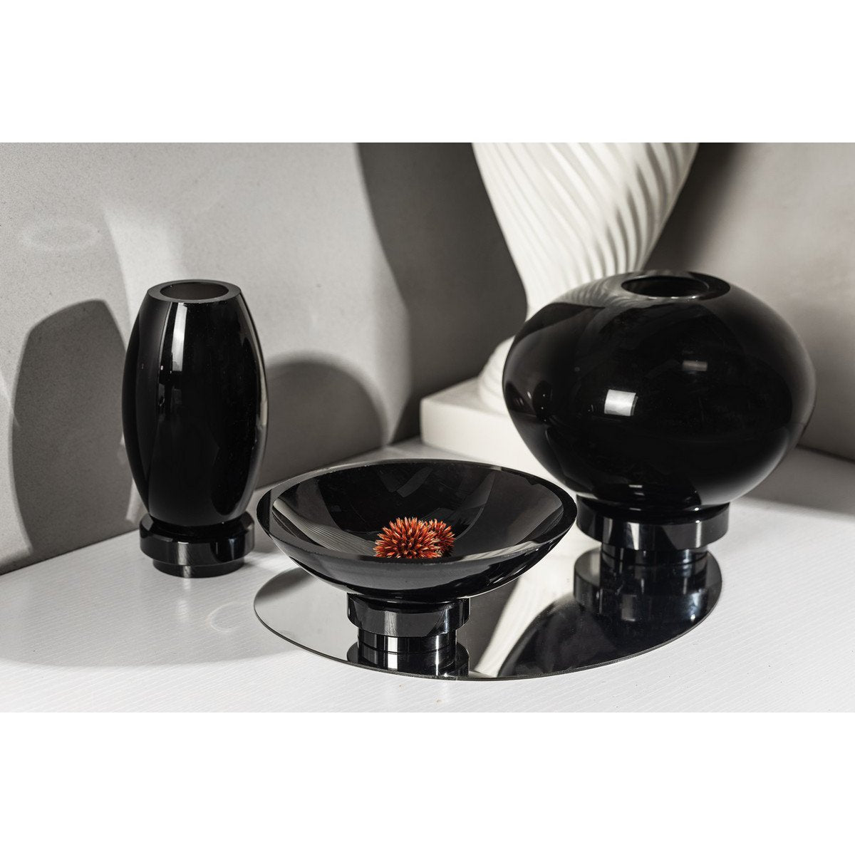 große Schüssel modernes innovatives Design, RUD12ZW, Luxusglas