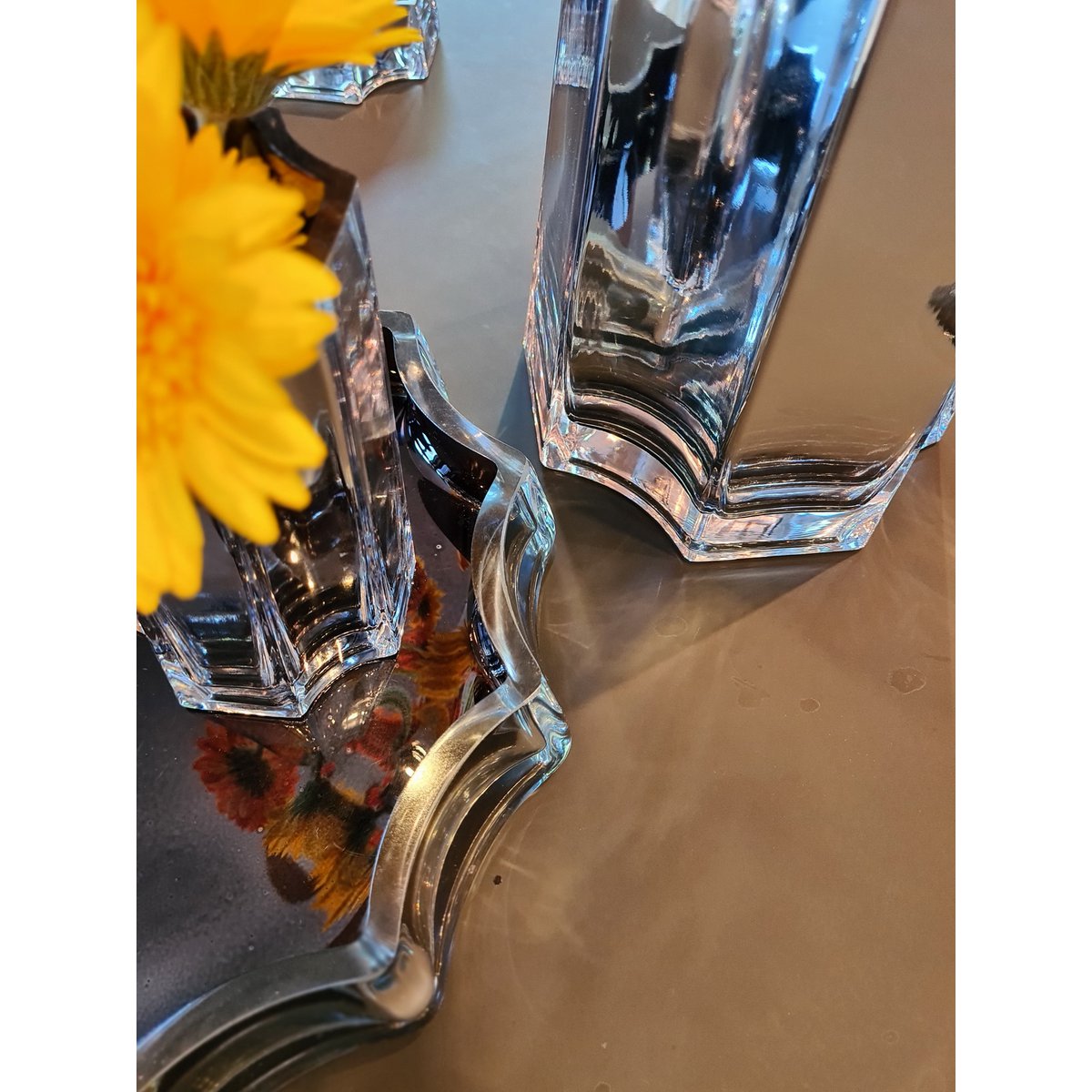 Modern-klassische Luxusvase, stilvolles Design, LENOX 30 SILVER