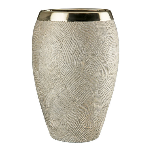 Keramik breite Vase "Cascade"