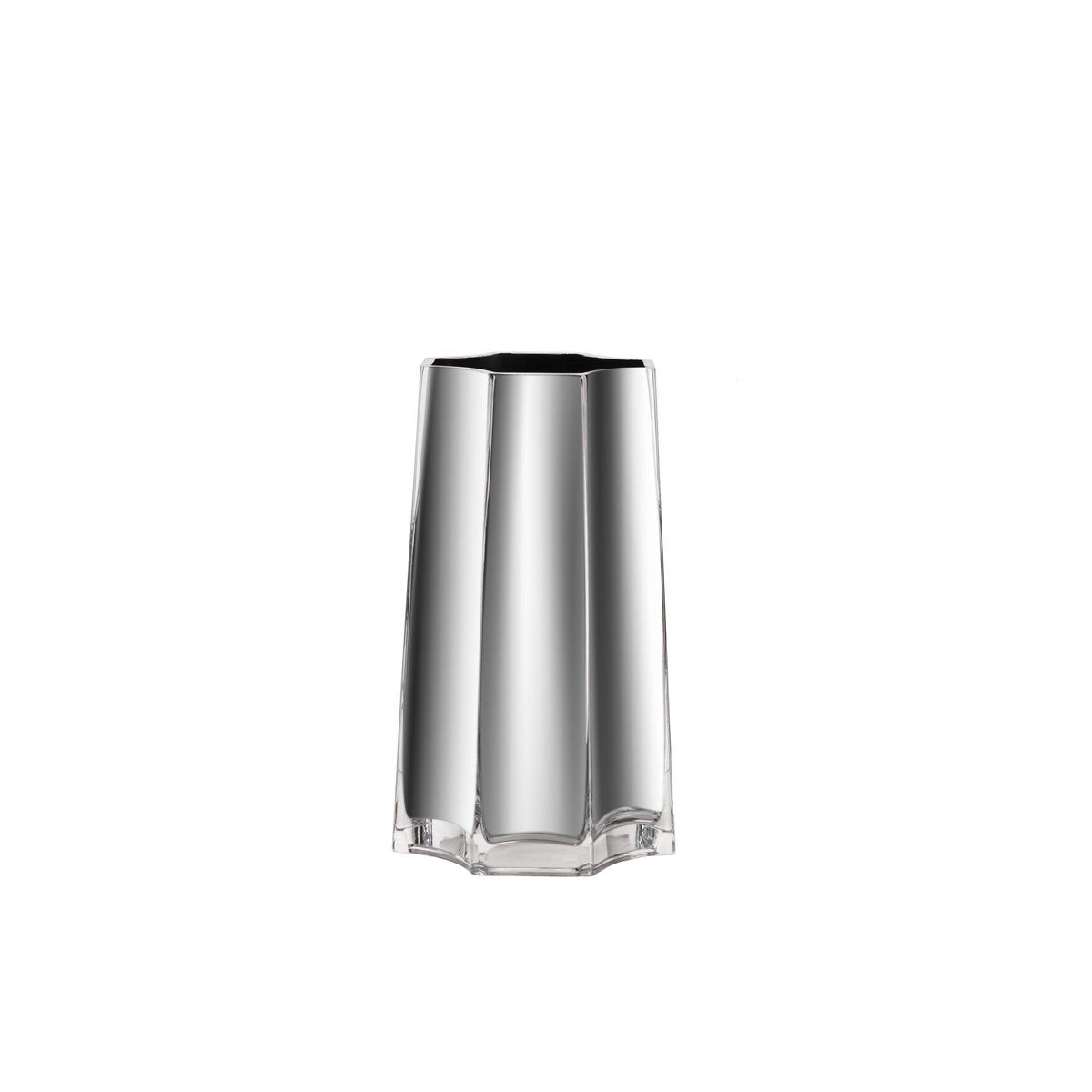 Modern-klassische Luxusvase, stilvolles Design, LENOX 30 SILVER