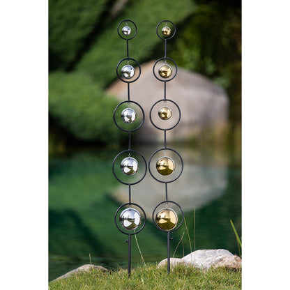Edelstahl Gartenstecker "Balls"