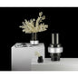 TYLER 46 Silber XXL – Exklusive Luxus-Glasvase - Classic Floral