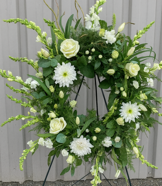 Unendliche Ruhe Trauerkranz Classic Floral