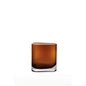 BADEN 20 Amber – Asymmetrische Glasvase - Classic Floral