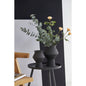 CUZCO 27 Zebra Glasvase Schwarz-Weiß - Classic Floral