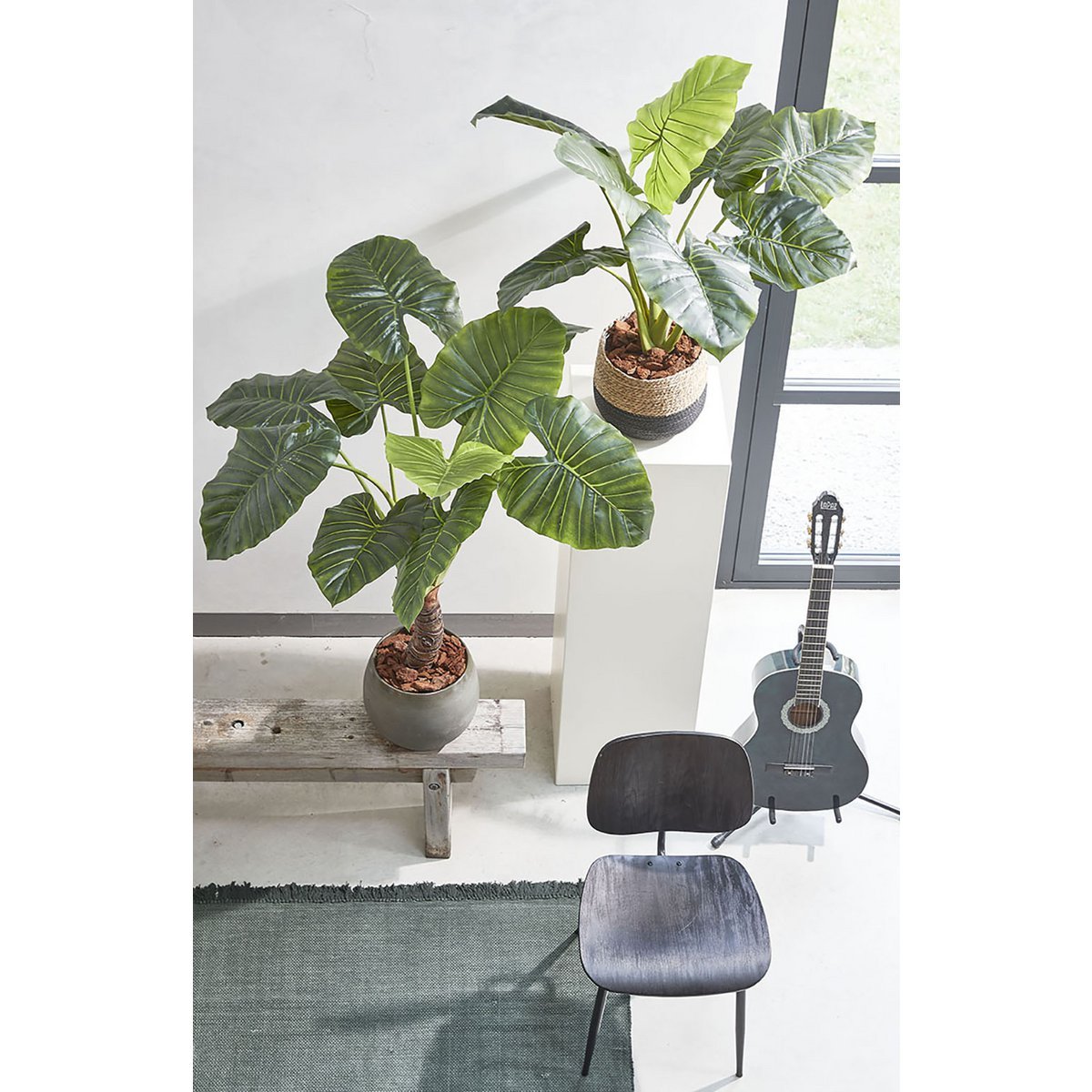 Künstliche Taro-Pflanze H100 cm - Classic Floral
