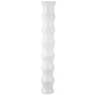 Glas Bodenvase "Bamboo" weiß - Classic Floral