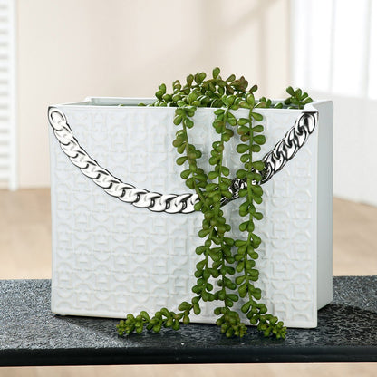 Vase Handtasche Rom H.20 cm