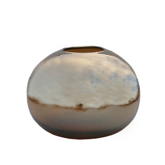 Brenno Glanztaupe Ø23 x H18 cm