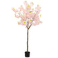 Künstliche Kirschblüte 150 cm rosa