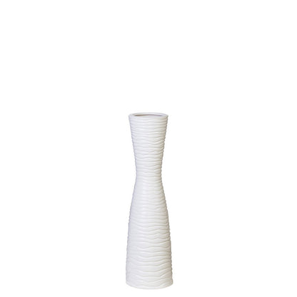 Vase"Tamera"Keramik,weiß,H.58/D.14