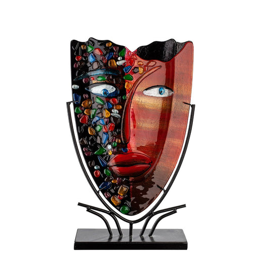 Glasart ovale Dekovase Face "Visage"