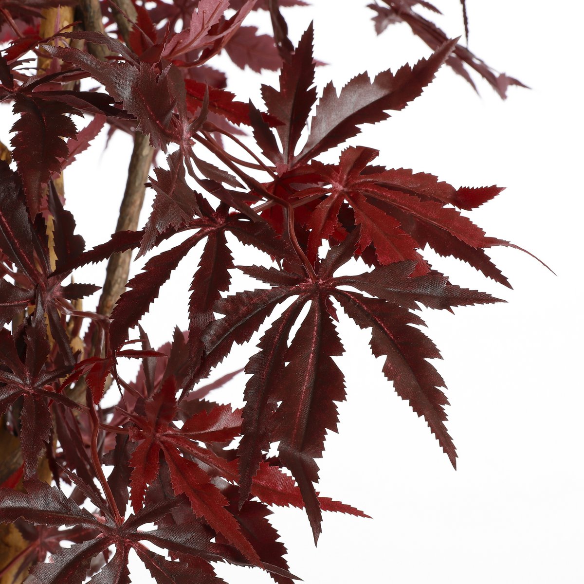 Künstliche Ahornpflanze - H140 x Ø80 cm - rot